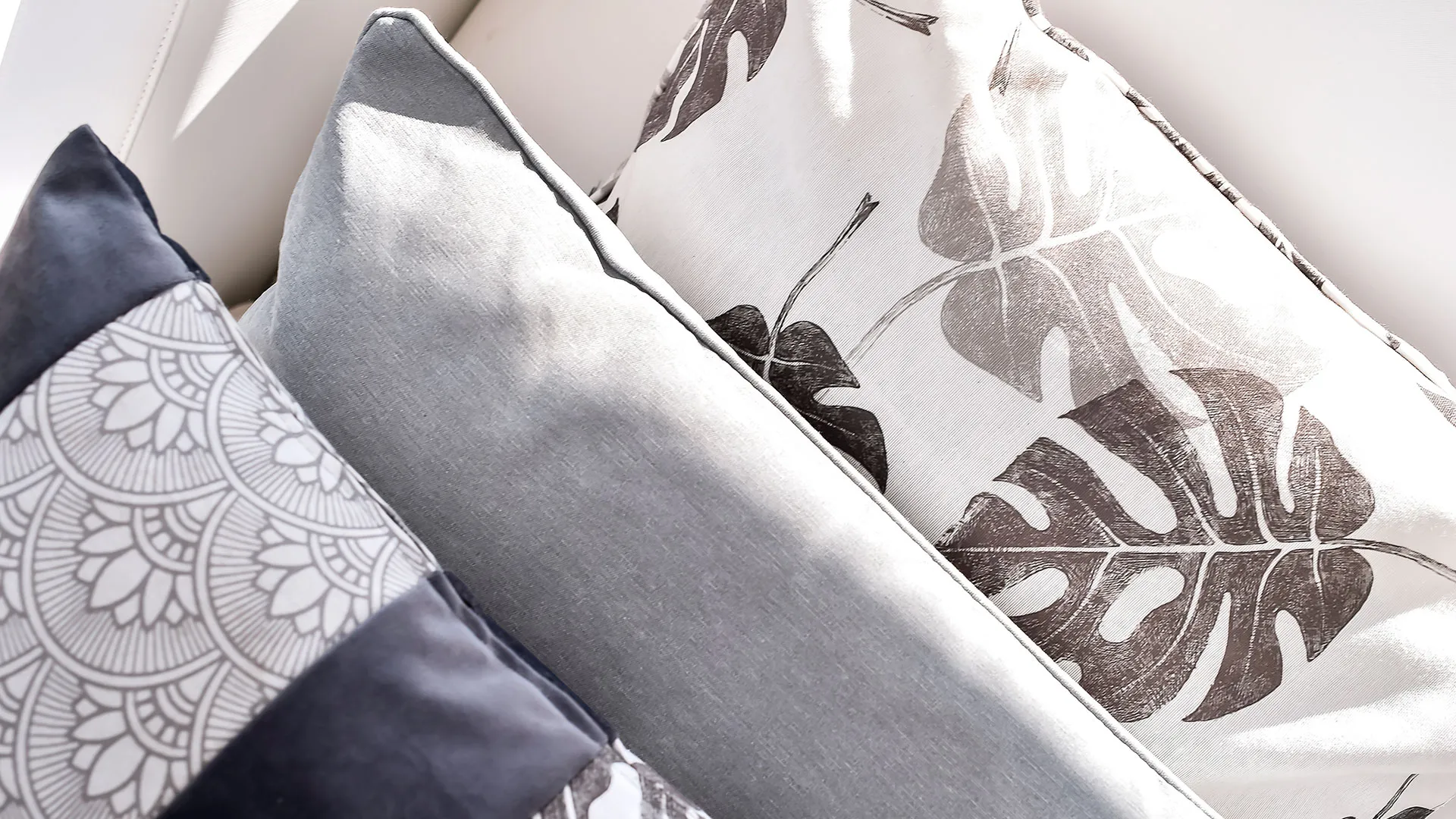 Madison Gartenauflagen Grau