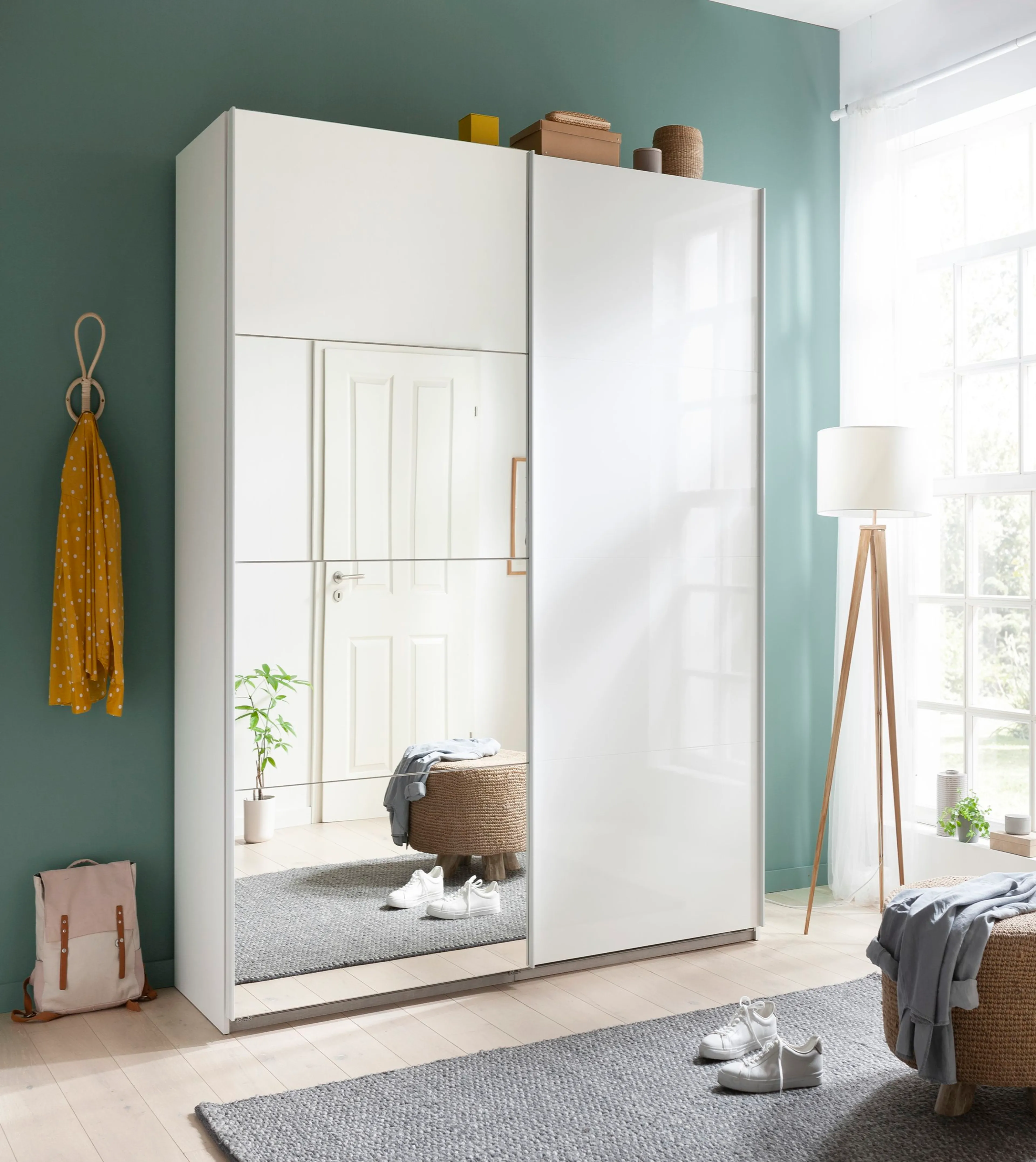Schwebetürenschrank  Systema 150 x 223 cm