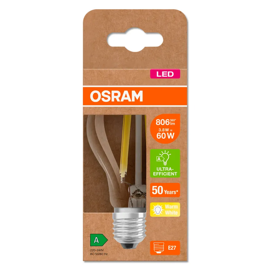 E27/3,8W LED Birne detail
