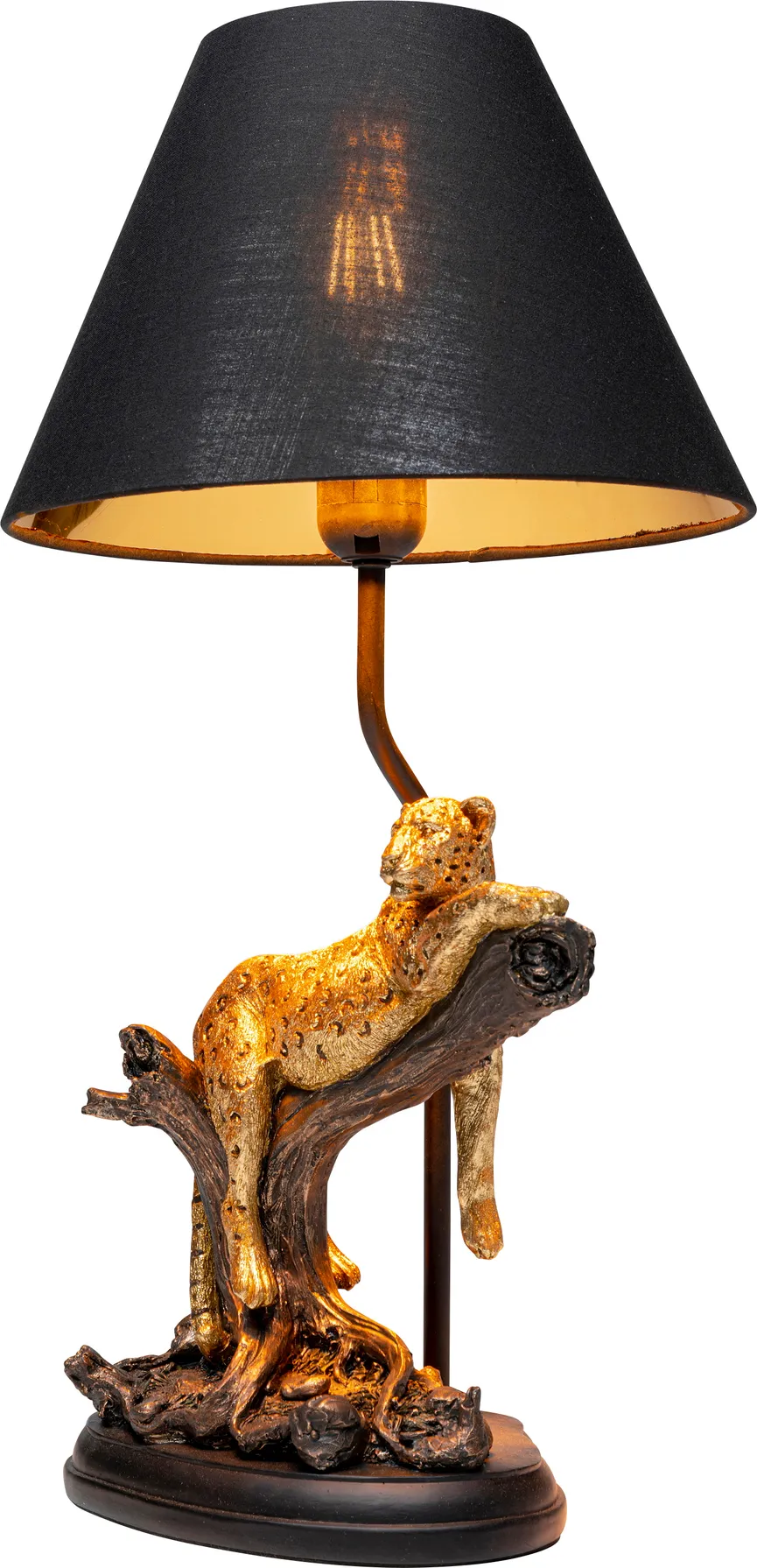 Tischleuchte "Relax Leopard" detail