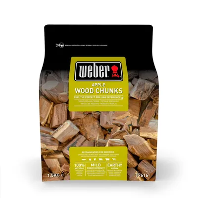 Holzstücke aus Apfelholz