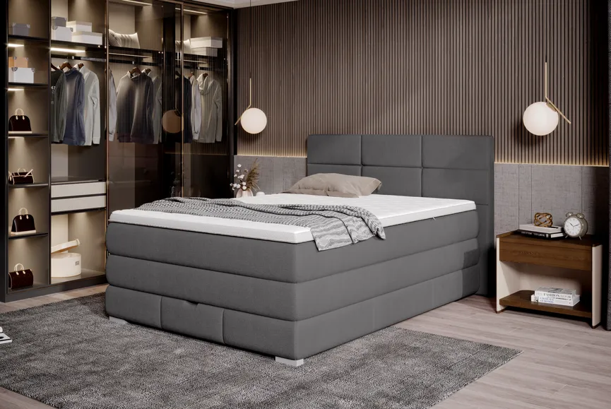 Boxspringbett 140x200 cm milieu