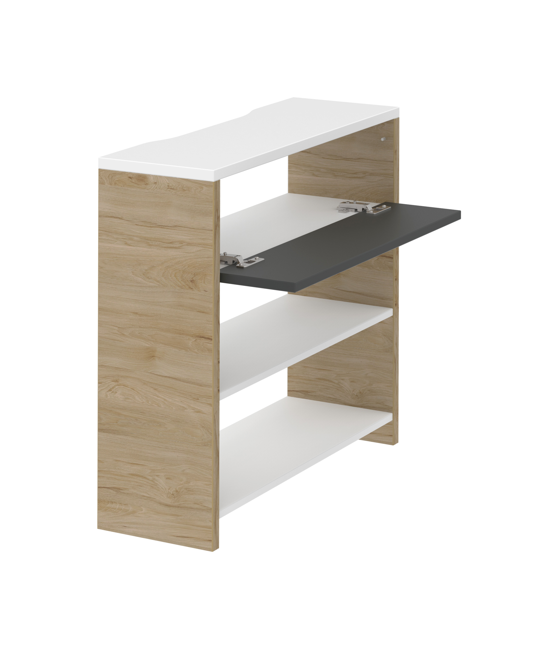 Schreibtisch-Funktionsanbau detail