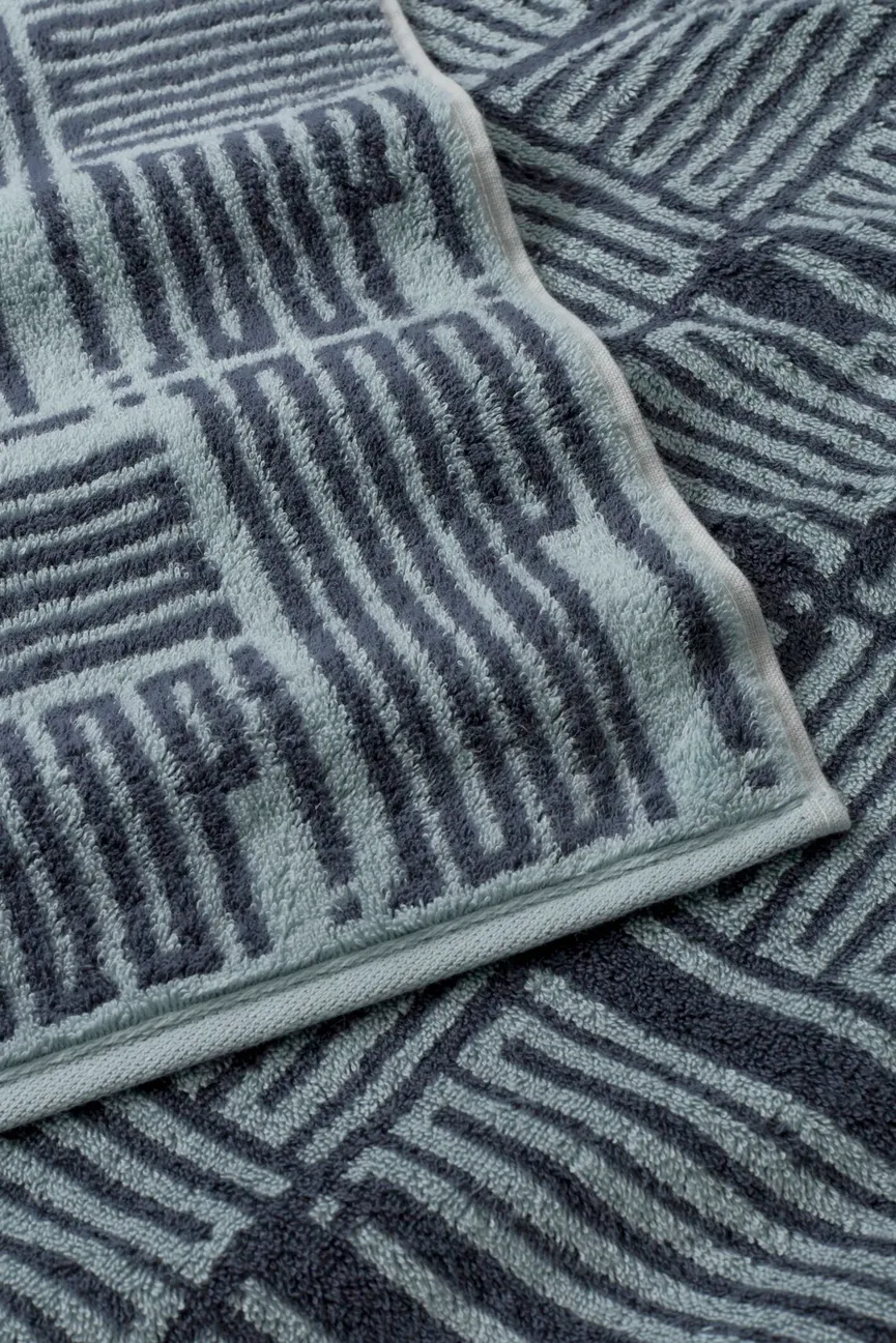 Duschtuch Joop Bars Allover detail