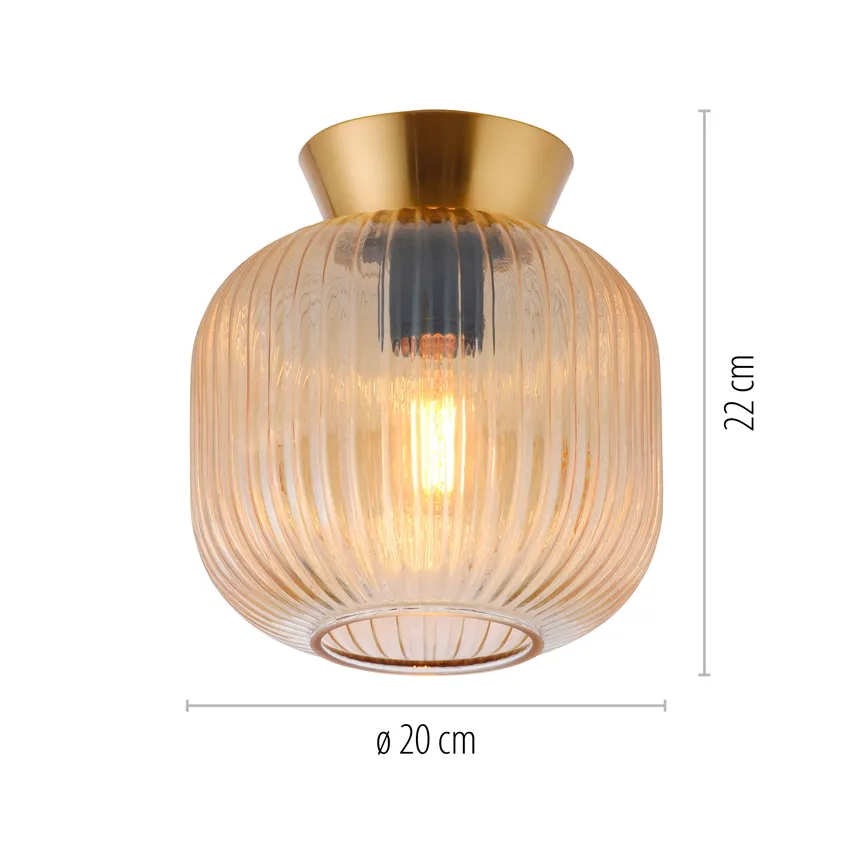 Wand-u.Deckenleuchte "NAMI" detail