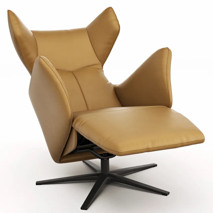 Relaxsessel mit Fußstütze detail