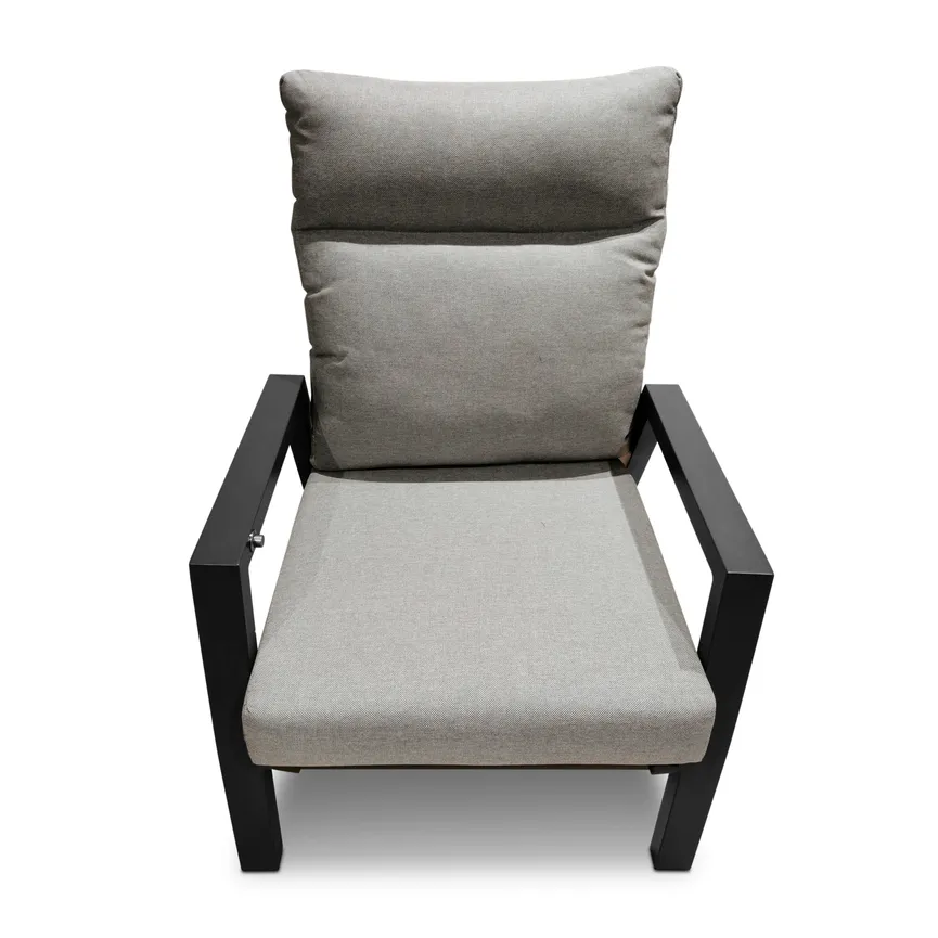 Loungesessel Grau detail