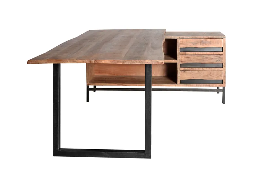 Eckschreibtisch detail