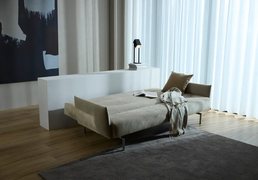 Schlafsofa mit Armlehnen detail