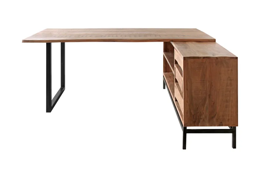 Eckschreibtisch detail