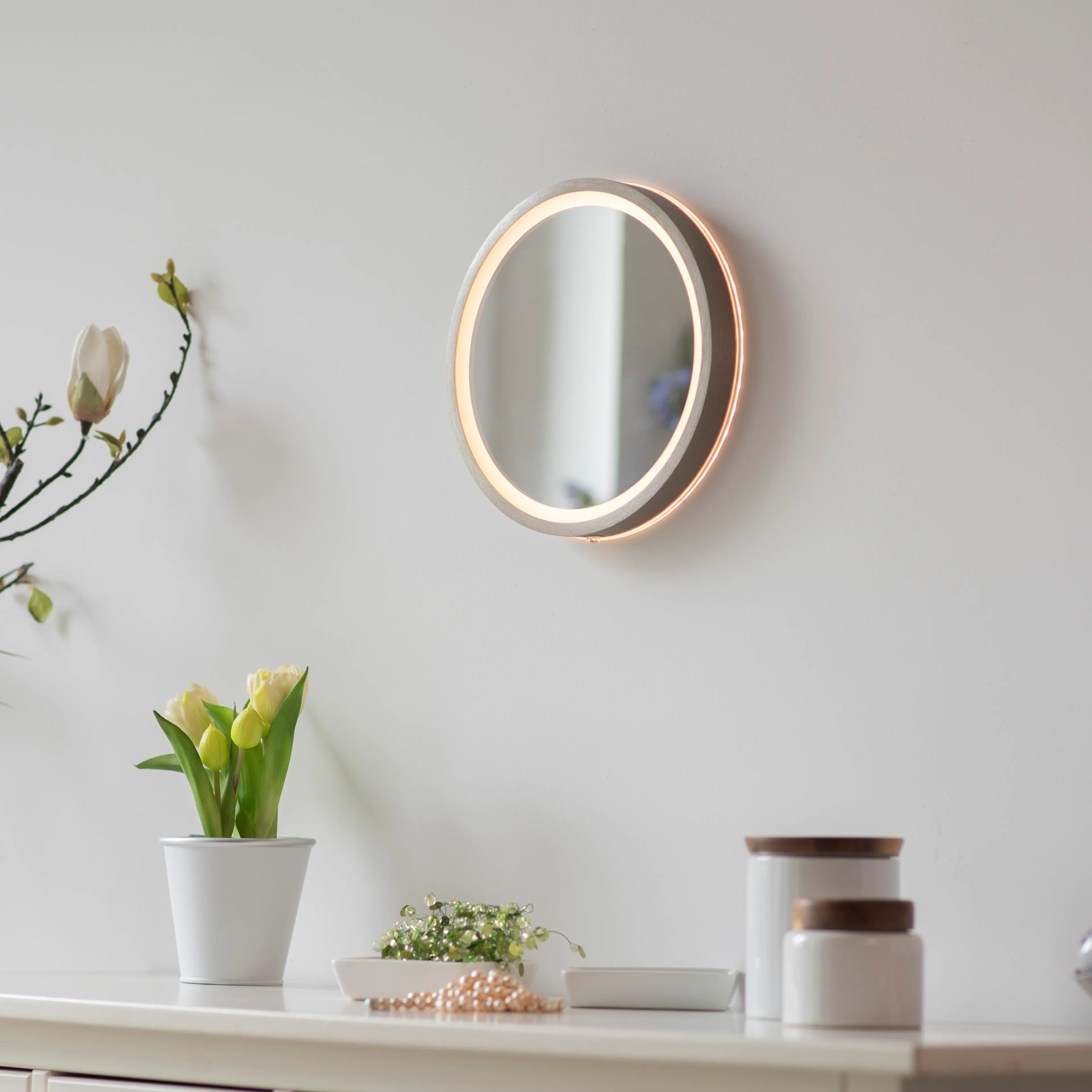 LED-Wandspiegel Vidro