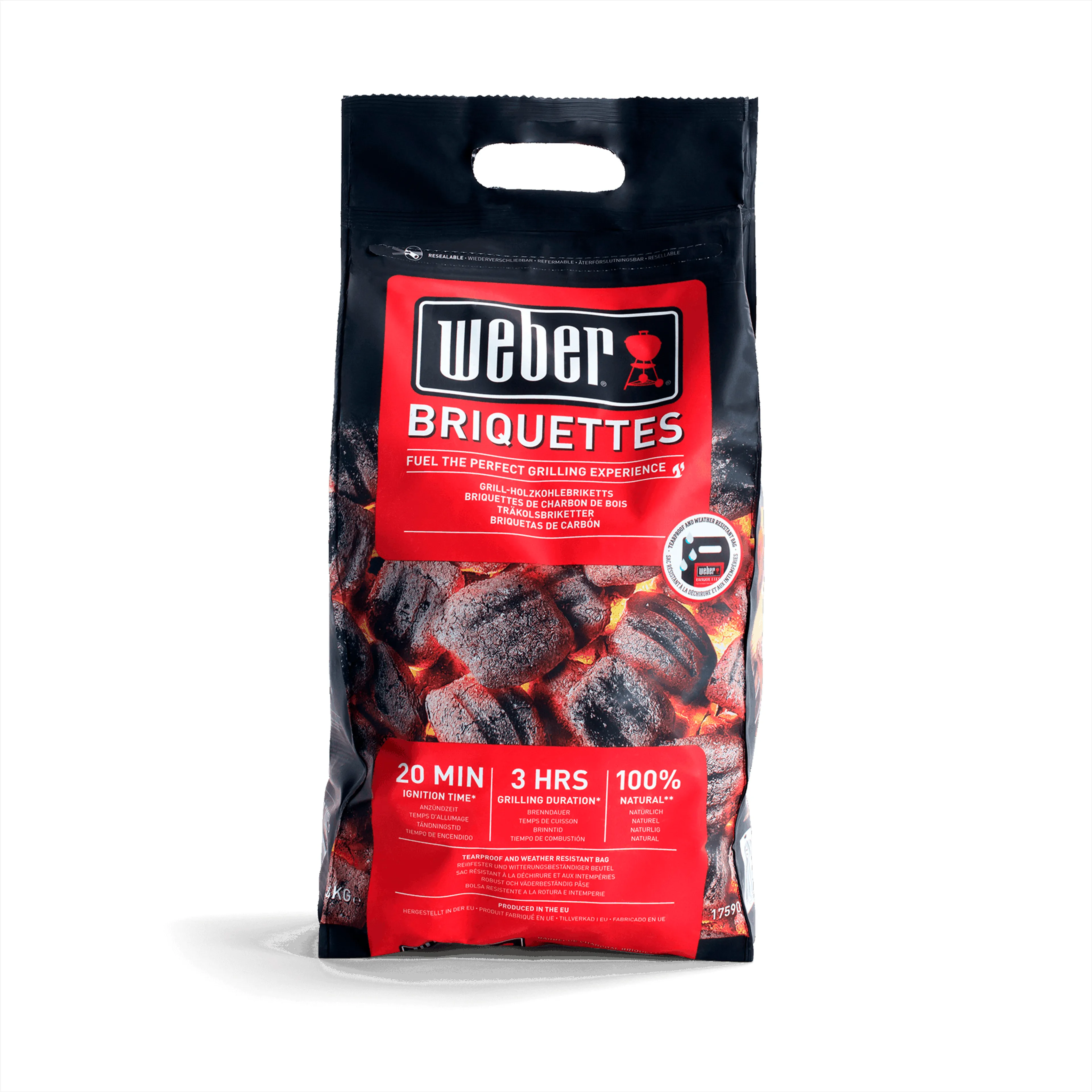 Grillkohle  Briketts 4 kg 