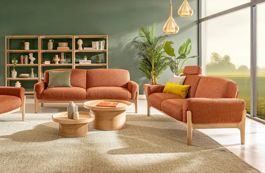 Mika Sofa 2x70cm mF milieu