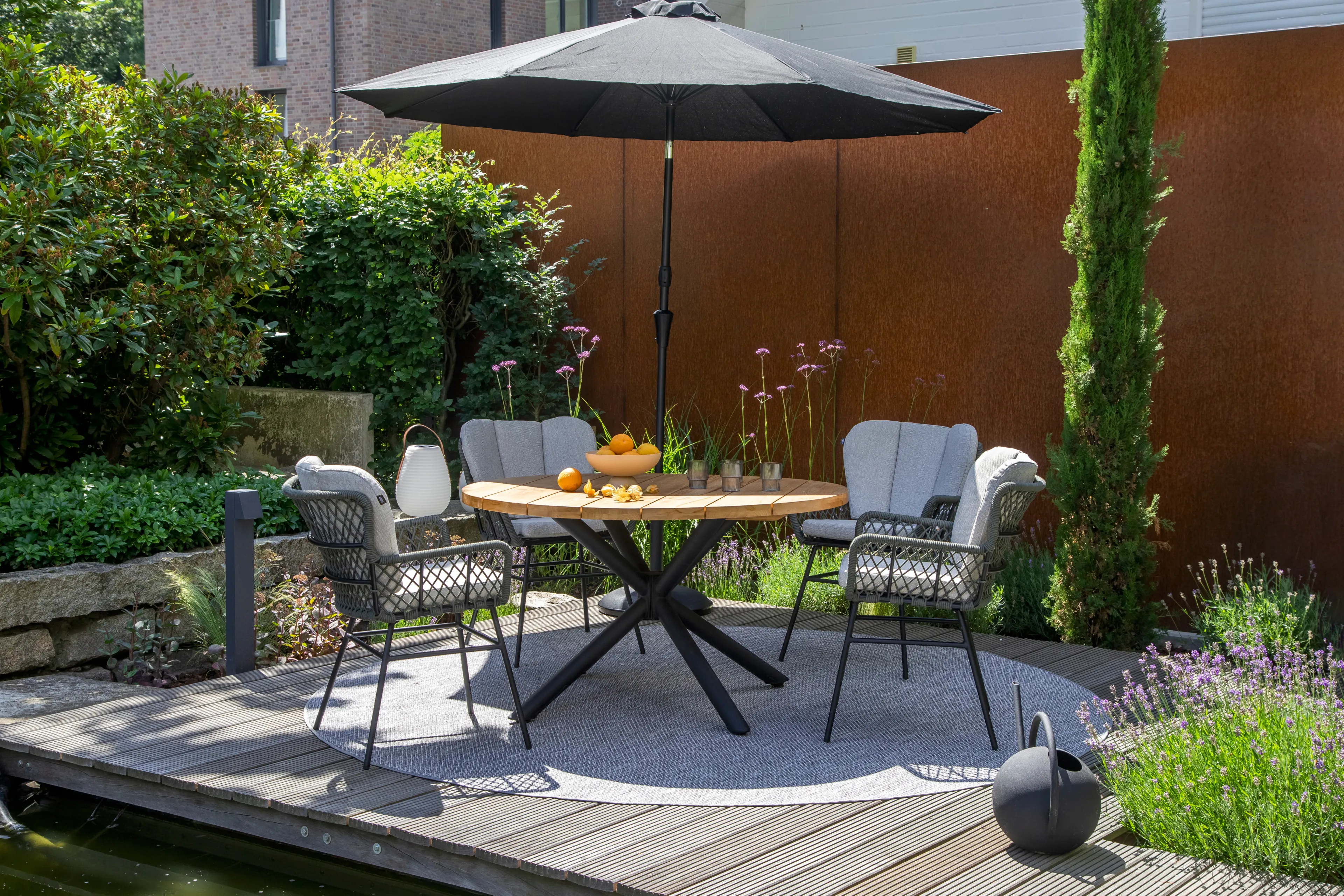 Gartentisch Ø 130 Saba 