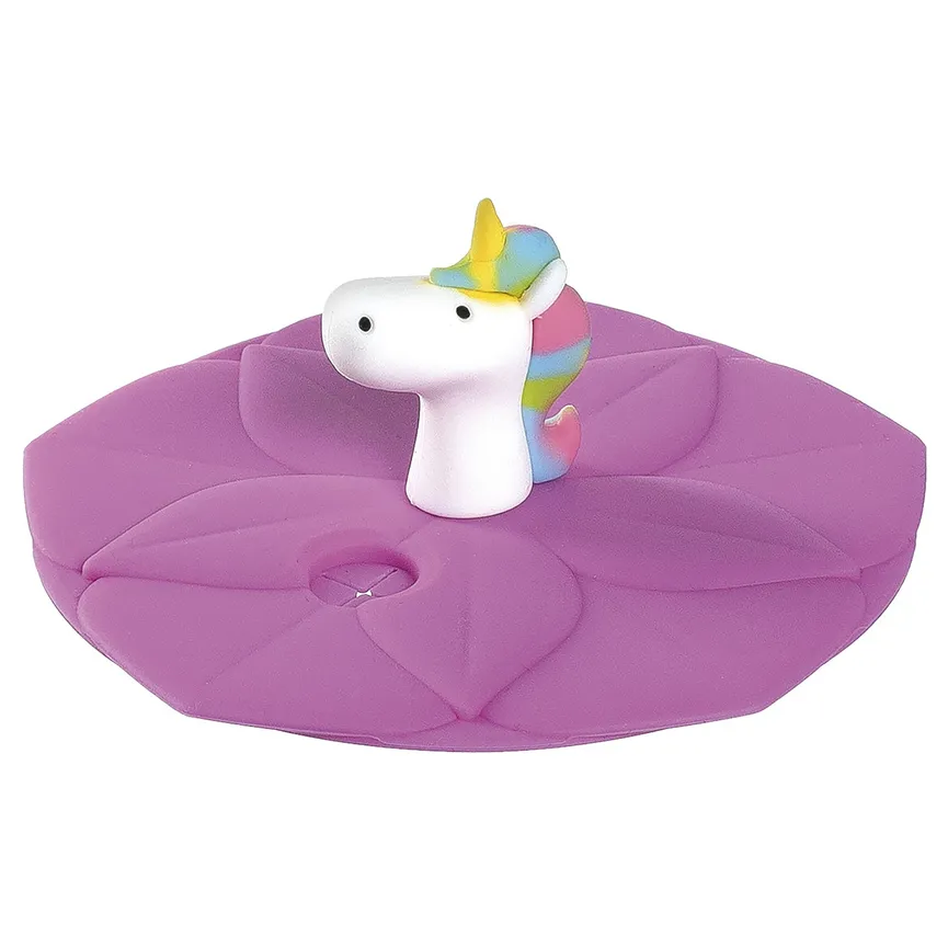 Deckel "Bambini" Einhorn rosa material_farbe