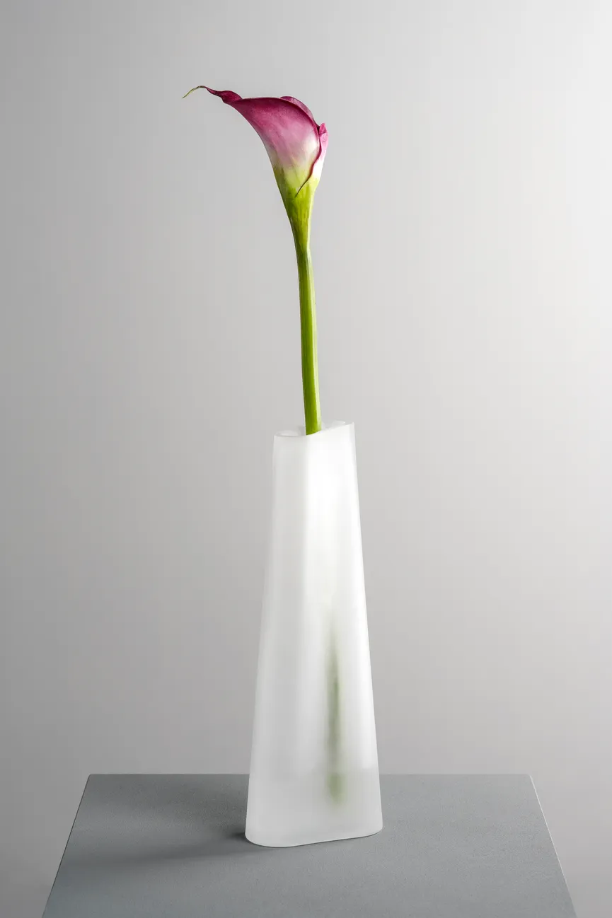 Vase "Turno" S weiß milieu