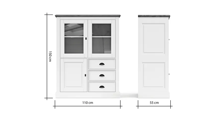 Highboard + Bel. detail