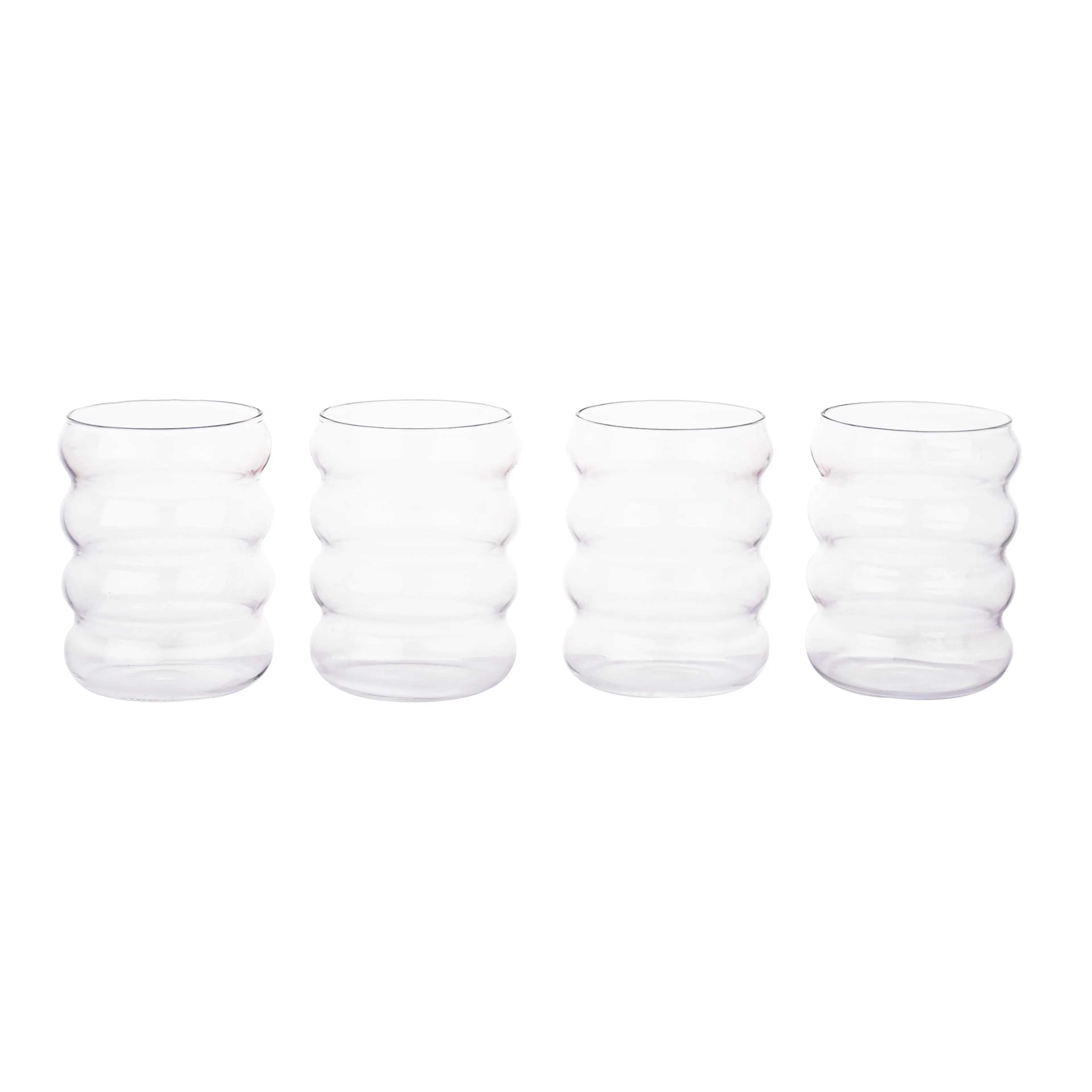 Wasserglas Bubble 4tlg.