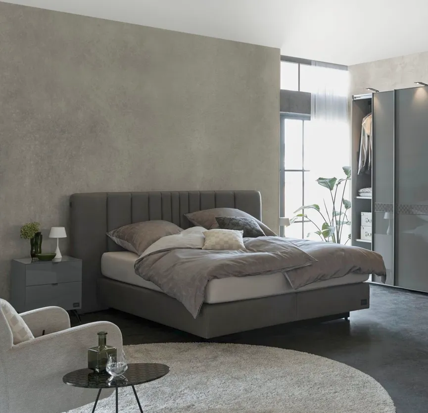 Boxspringbett LF: 180x200 cm milieu