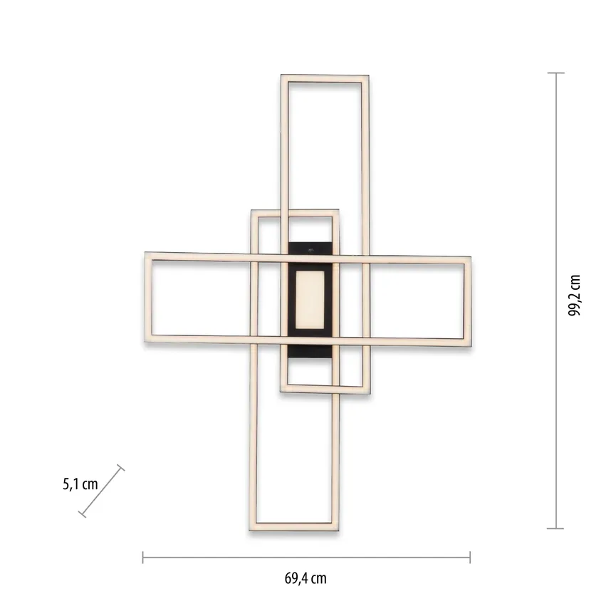 Deckenleuchte "Asmin" detail