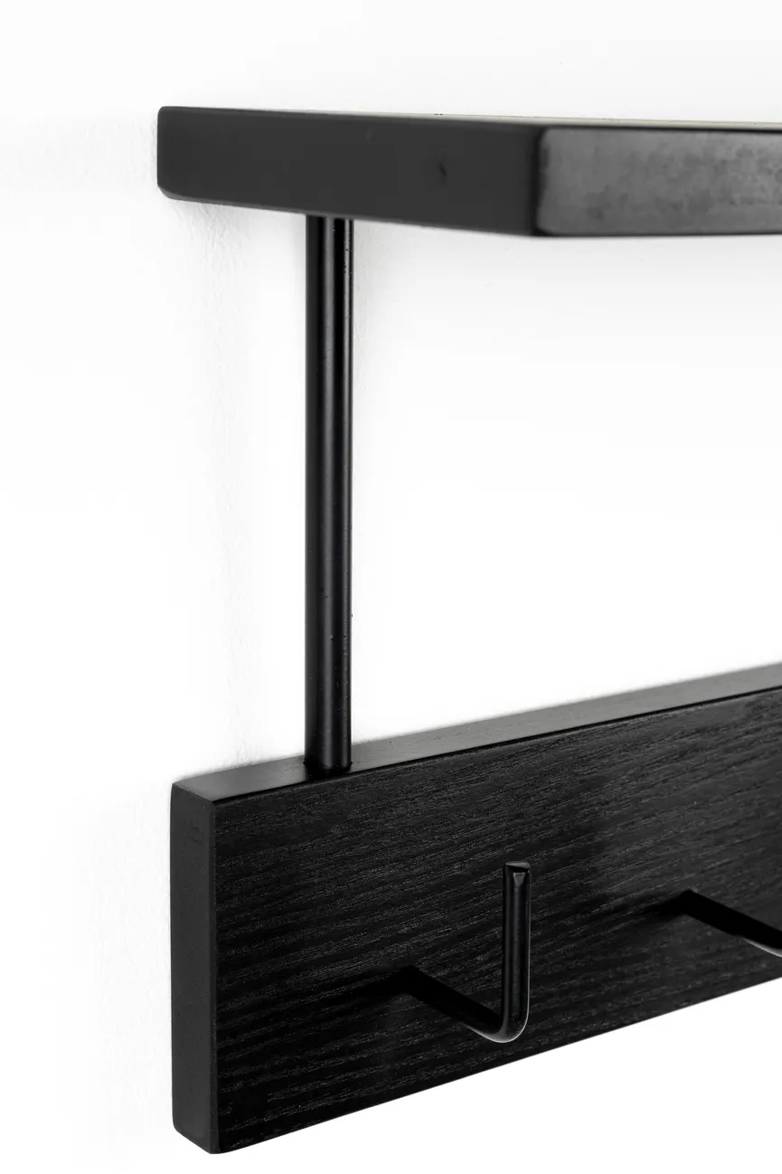 Wandgarderobe detail