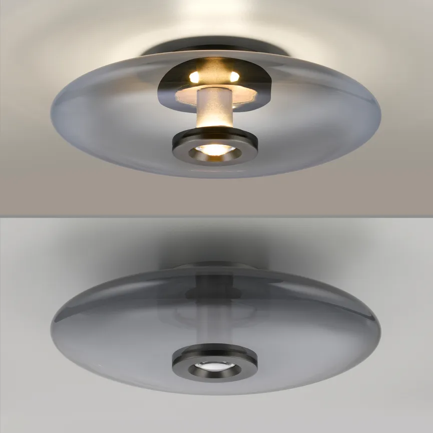 Deckenleuchte "PURE-Vitrum" detail