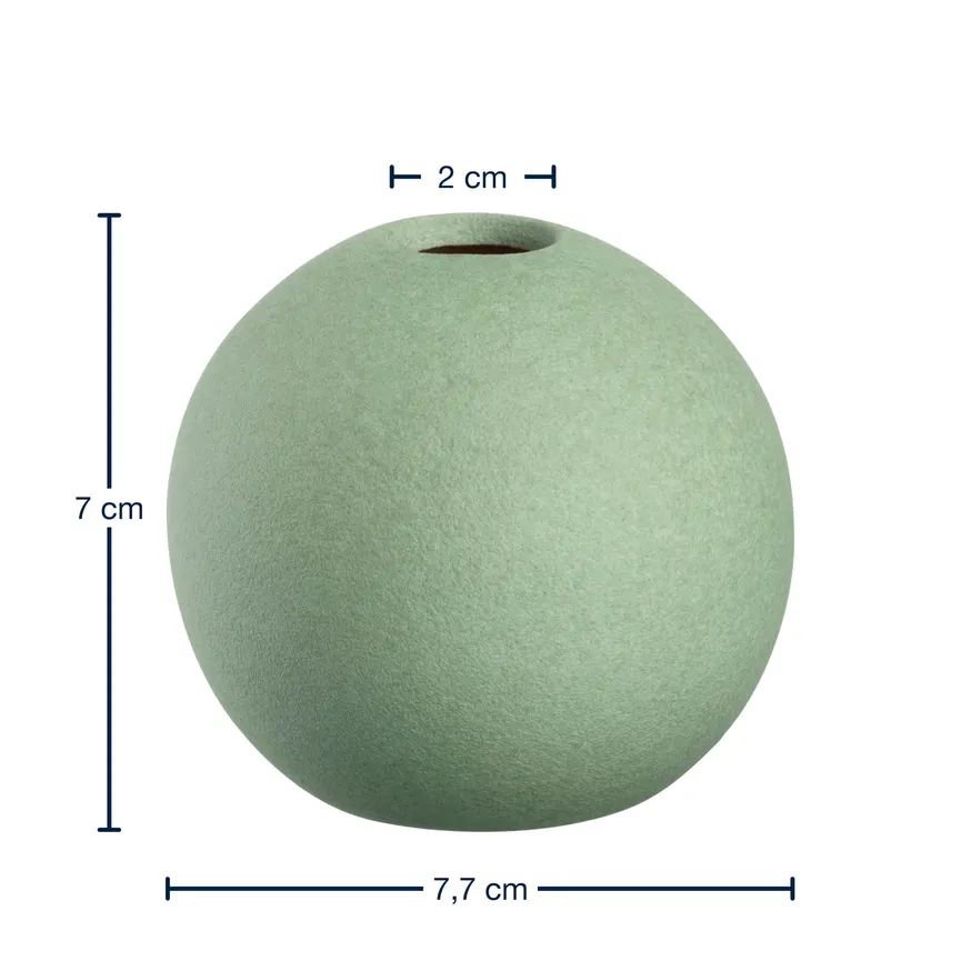 Vase "Bolla" 190 ml grün detail