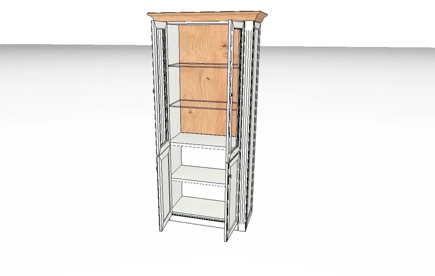 Vitrine detail