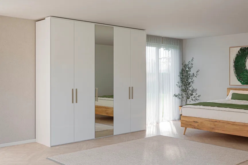 Drehtürenschrank 5-trg. milieu