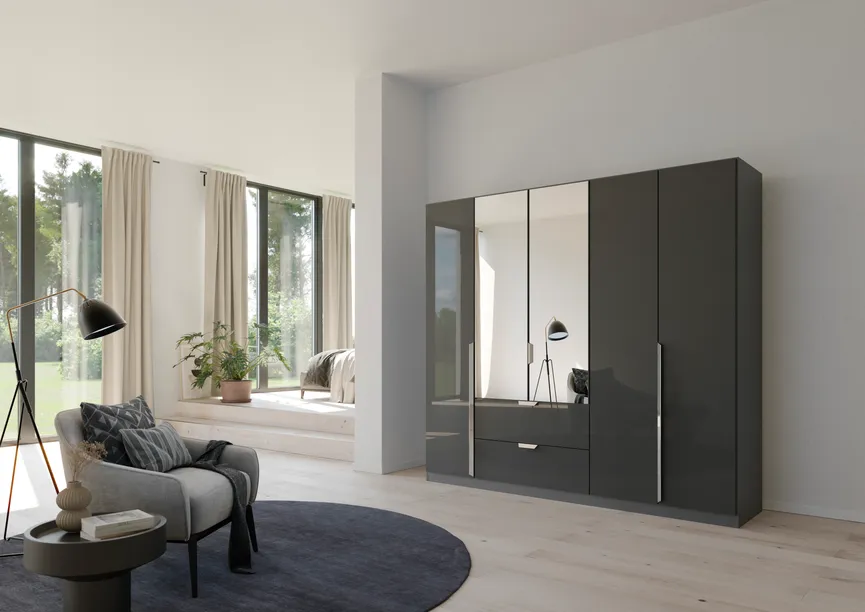 Drehtürenschrank 5-trg. milieu