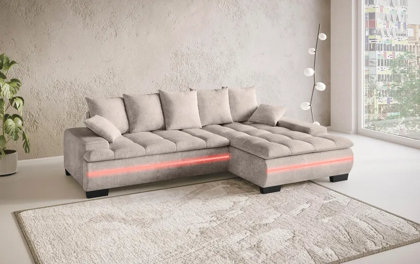 Ecksofa+LED milieu