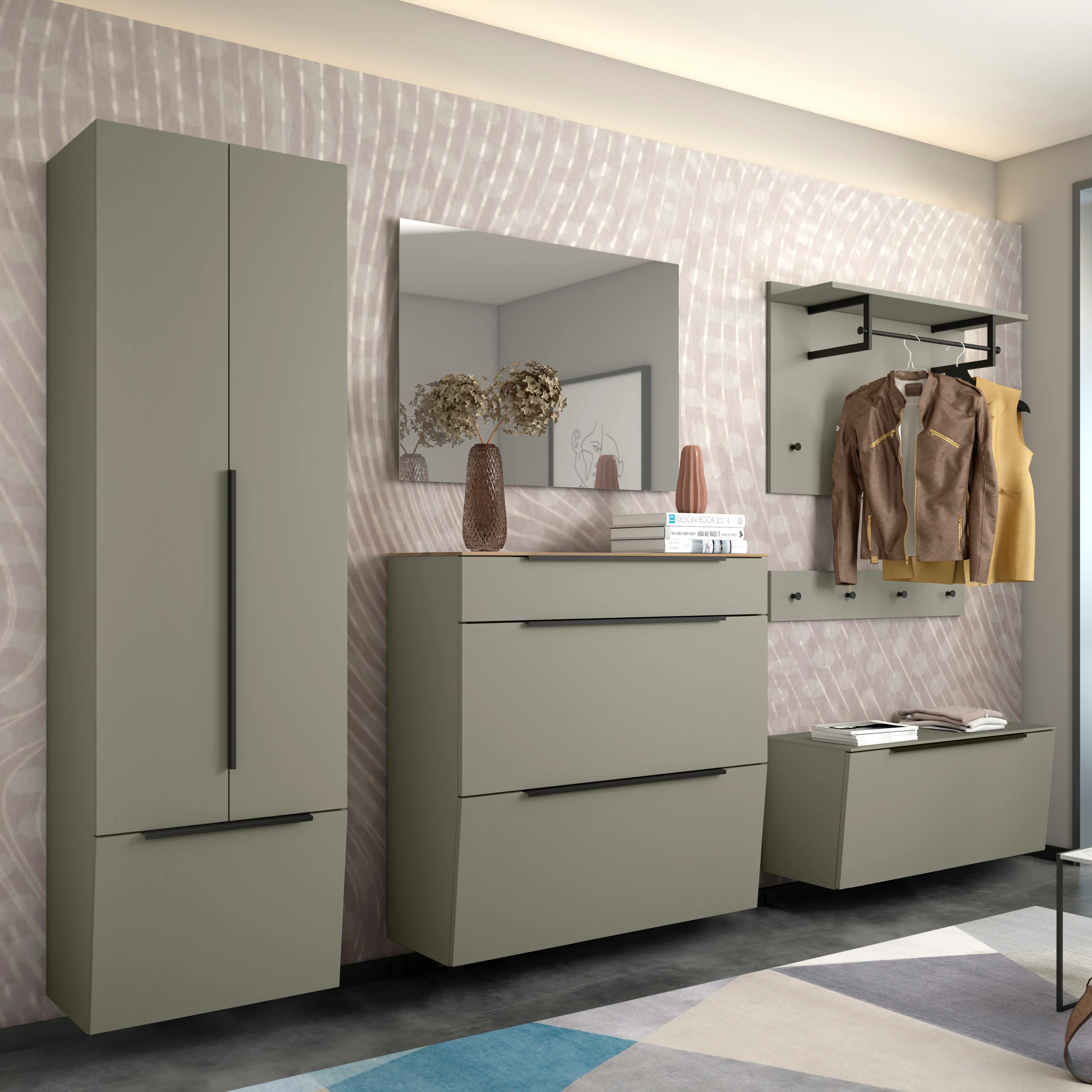 Hängeschuhschrank  Milana