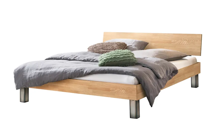 Massivholzbett 90x200 cm hauptaufnahme