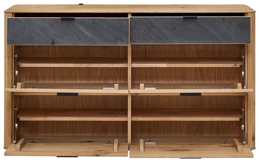 Schuhschrank hängend detail