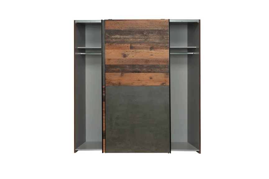 Schwebetürenschrank 2-trg. detail