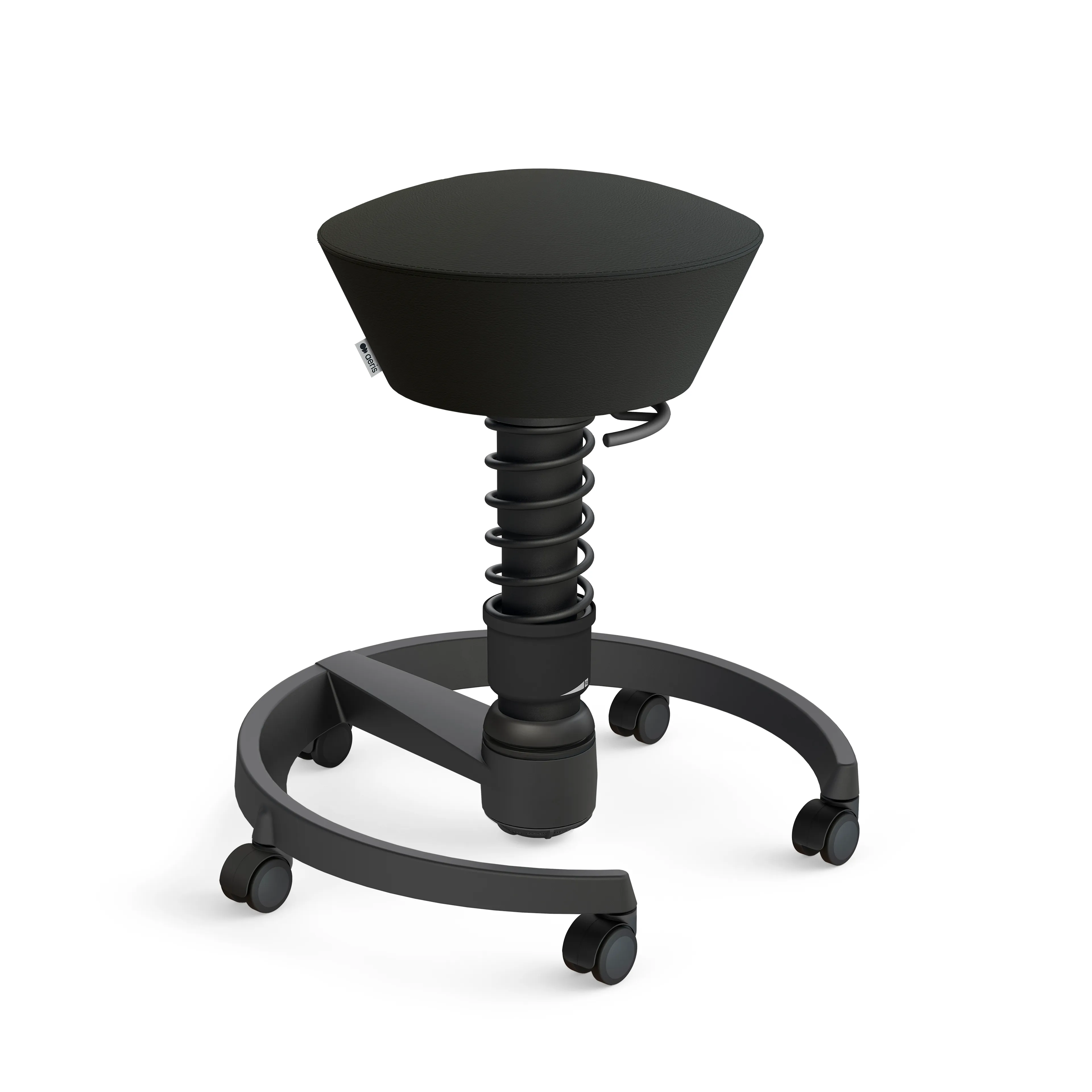 3D-Aktiv-Bürostuhl Swopper, Lederoptik