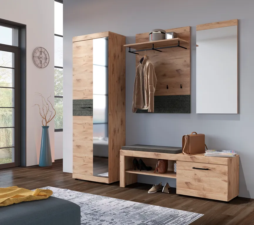 Garderobenpaneel milieu