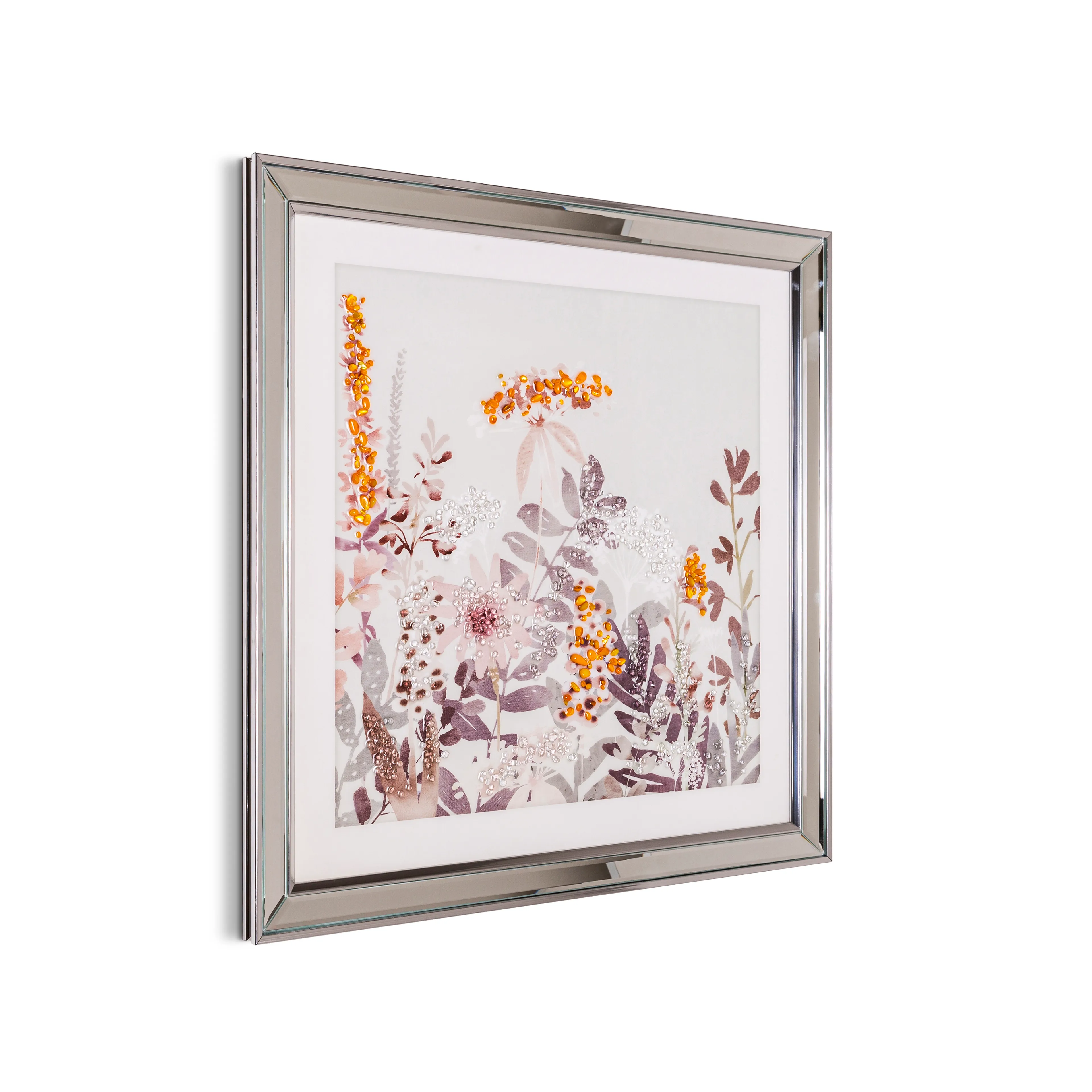 Wandbild 56,7 x 56,7 cm Blumen II