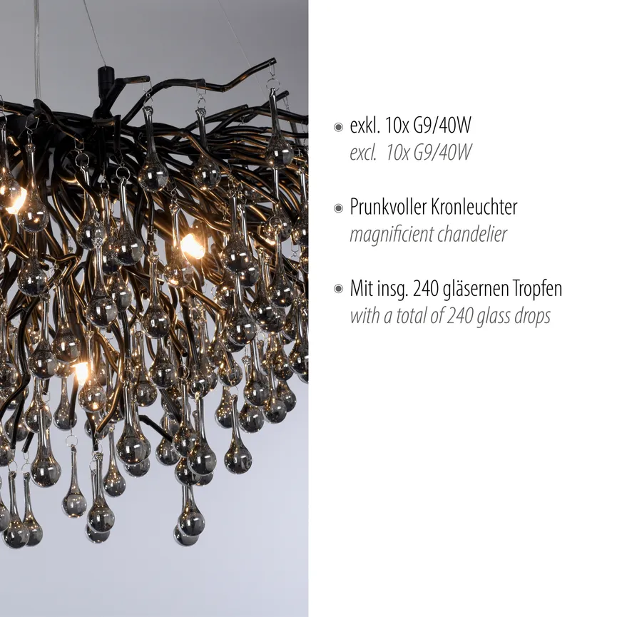 Pendelleuchte "Icicle" detail