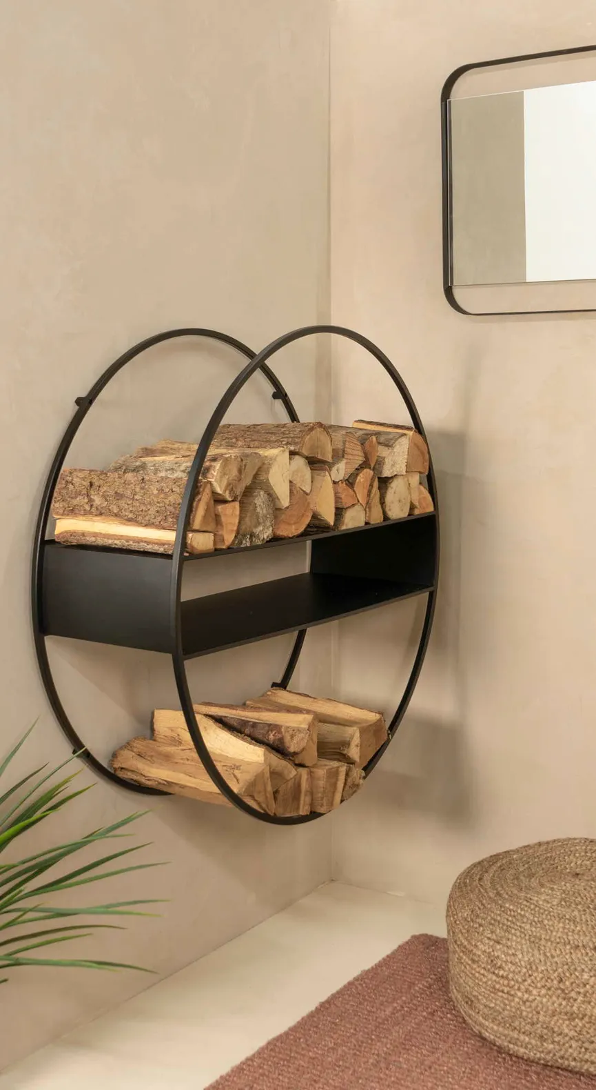 Feuerholzsammler milieu