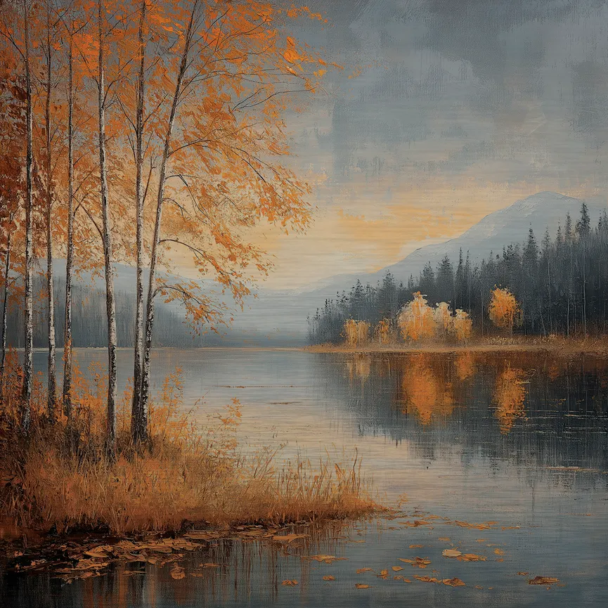 Wandbild "Autumn Landscape II" hauptaufnahme