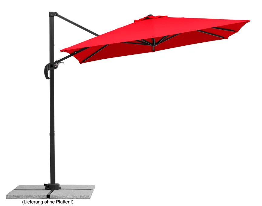 Junior Ampelschirm quadratisch detail