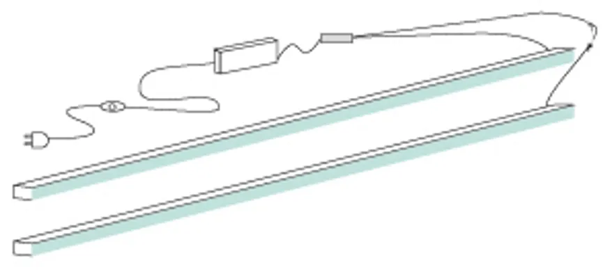 Glaseinlegebodenbeleuchtung hauptaufnahme