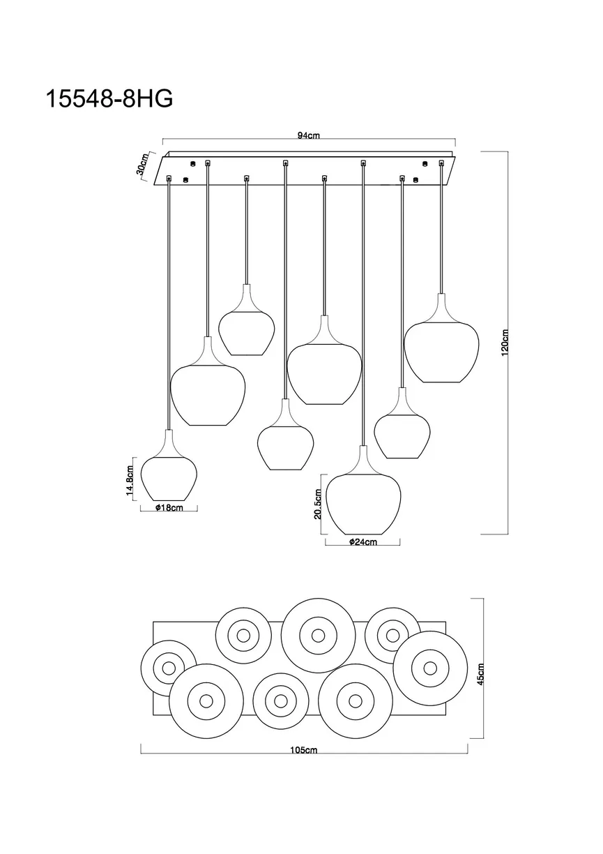 Pendelleuchte "Maxy" detail
