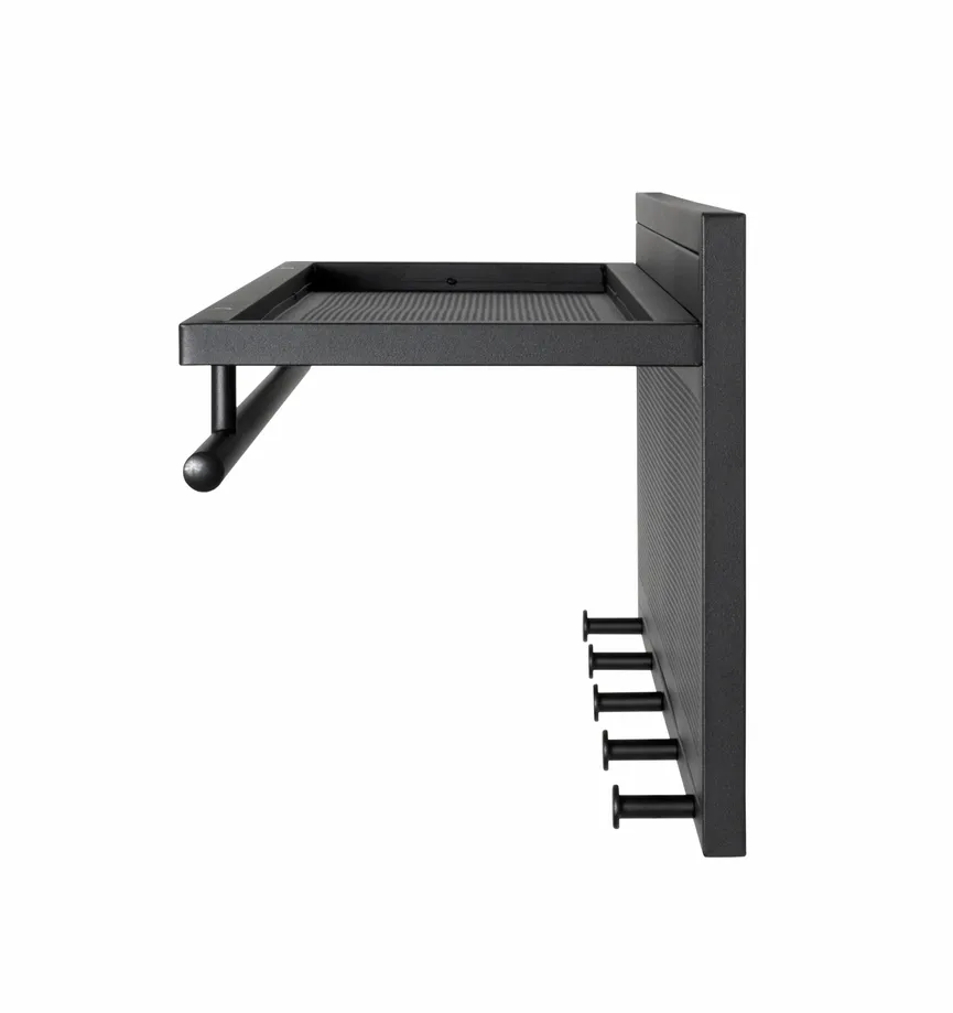 Wandgarderobe detail