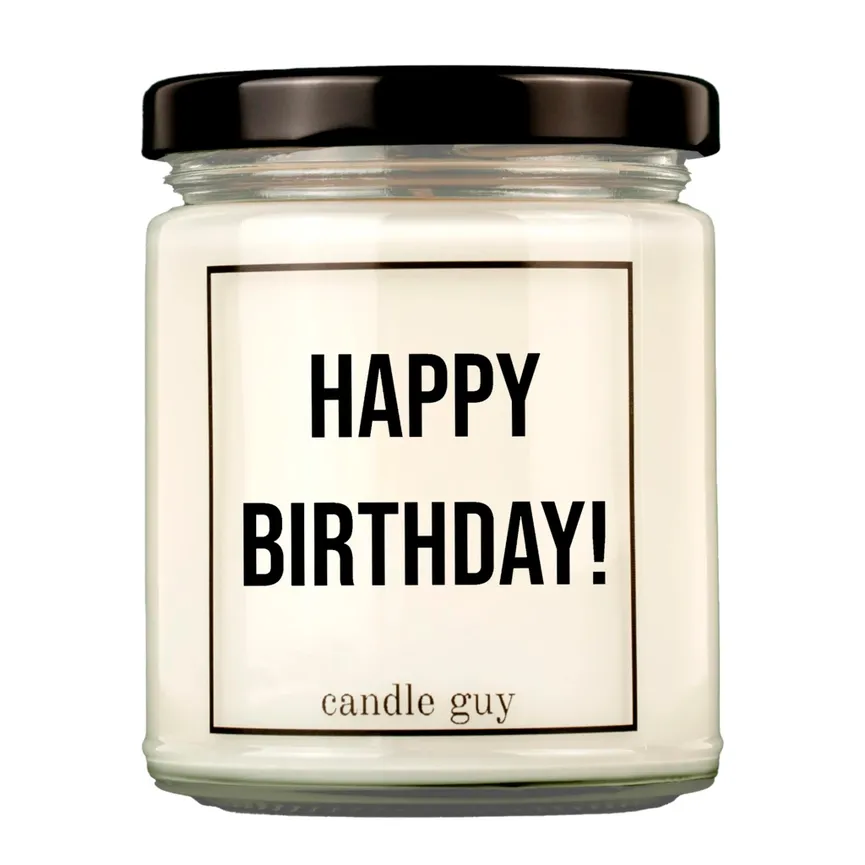 Duftkerze "Happy Birthday" hauptaufnahme