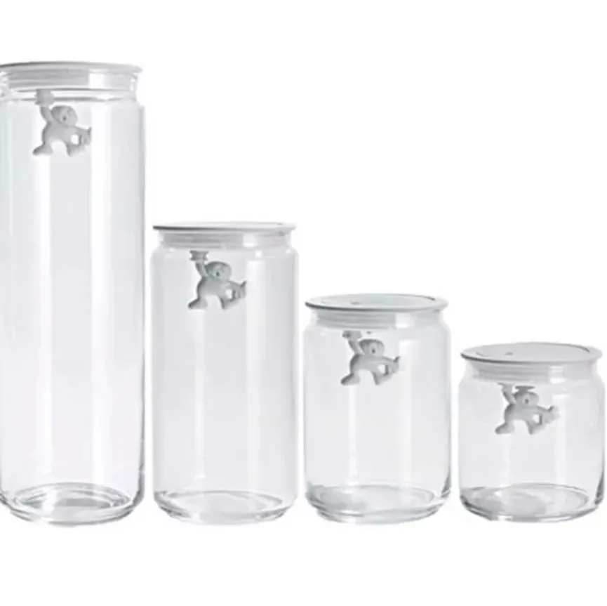 Dose "Gianni" 900 ml weiß detail