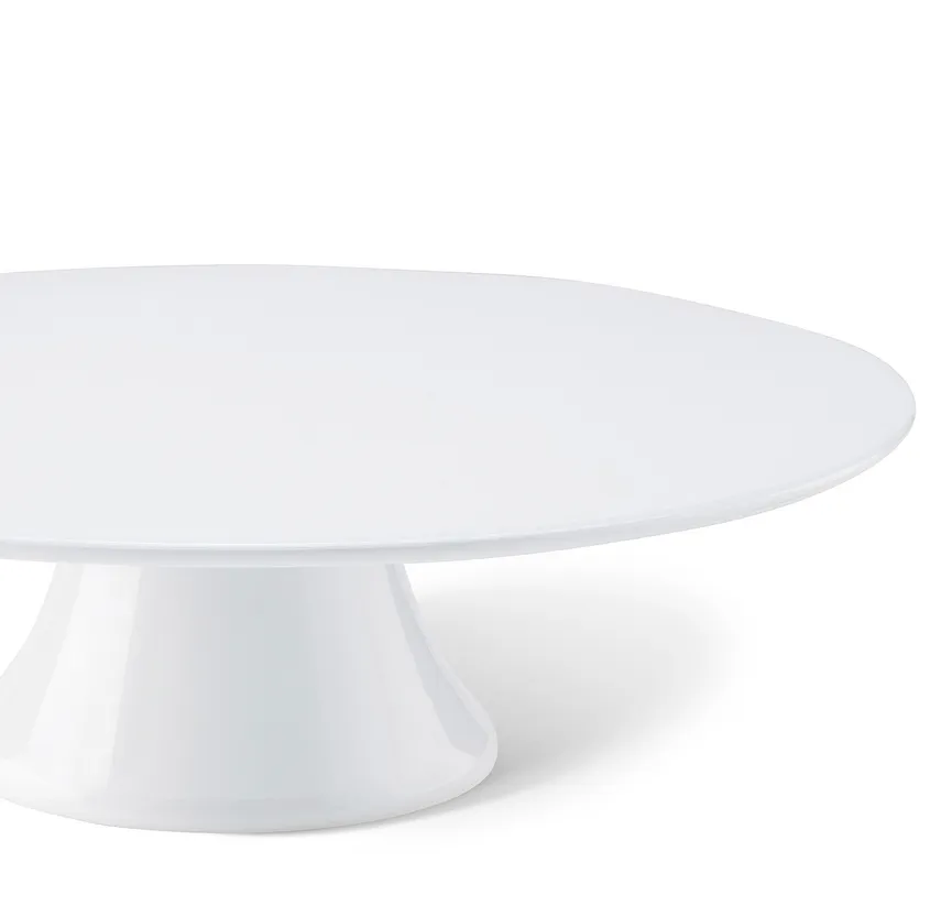 Tortenplatte "Grande" weiß detail