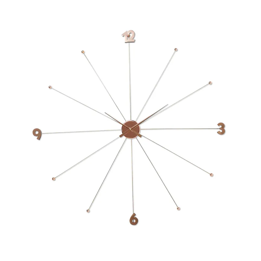 Wanduhr "Like Umbrella rosegol hauptaufnahme