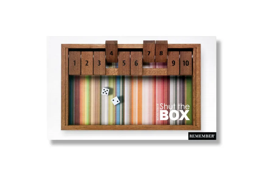 Spiel "Shut the Box" detail